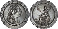 George III (1760-1820), Copper 'Cartwheel' Twopence, 1797