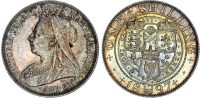 Victoria (1837-1901), Silver Shilling, 1897