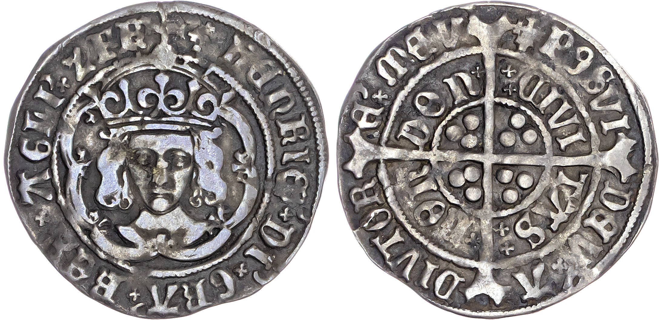 Henry VII (1485-1509), Silver Groat, Tower mint Henry VII (1485-1509), Silver Groat, Tower mint