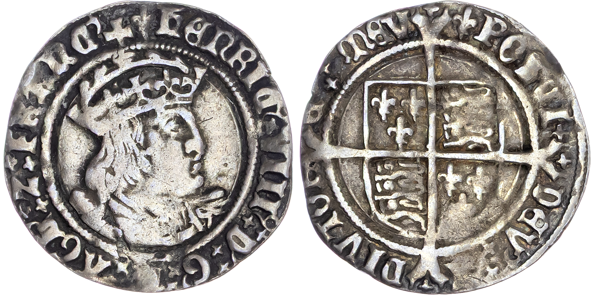 Henry VIII (1509-1547), Silver Groat, Tower mint Henry VIII (1509-1547), Silver Groat, Tower mint