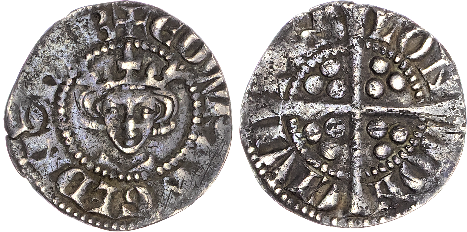 Edward I (1272-1307), Silver Penny, Tower mint, Class 4b Edward I (1272-1307), Silver Penny, Tower mint, Class 4b