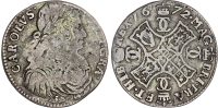 Scotland, Charles II (1660-1685), Silver Merk, 1672