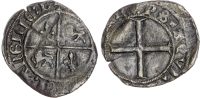 France, Anglo-Gallic, Edward the Black Prince (1362-1372) silver Black Money Denier