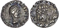 Kings of Baktria, Hermaios, Silver Drachm